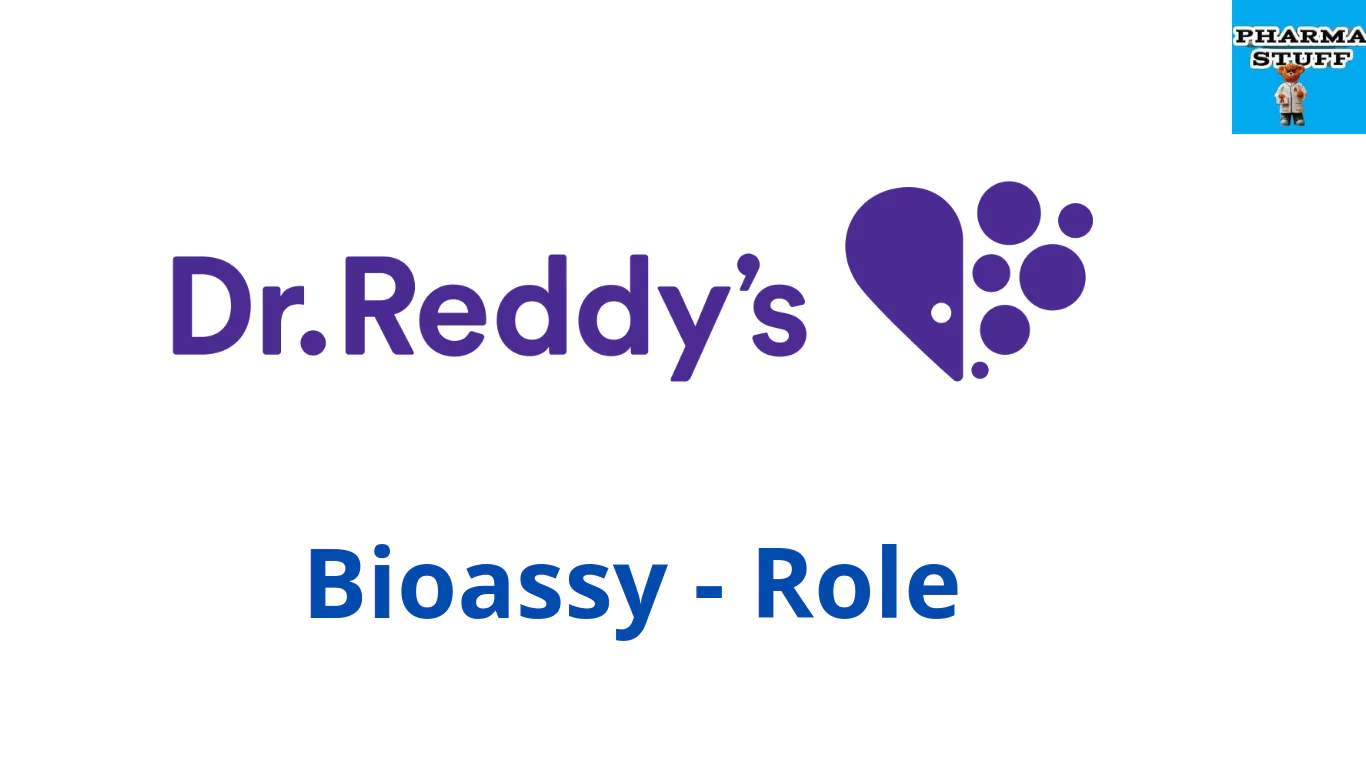 Dr Reddys Vacancies - Bioassy Role 