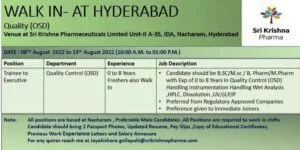 vacancies in pharmaceutical companies in hyderabad for freshers 2 vacancies in pharmaceutical companies in hyderabad for freshers