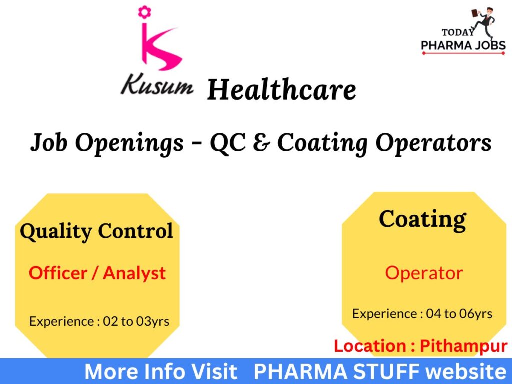 kusum healthcare jobs pithampur 7098181529994838742.