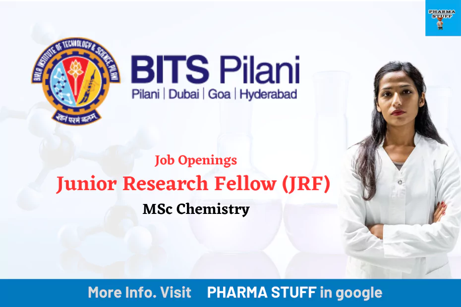 %titl join the research team at bits pilani msc chemistry jrf for solar pv and green hydrogen project