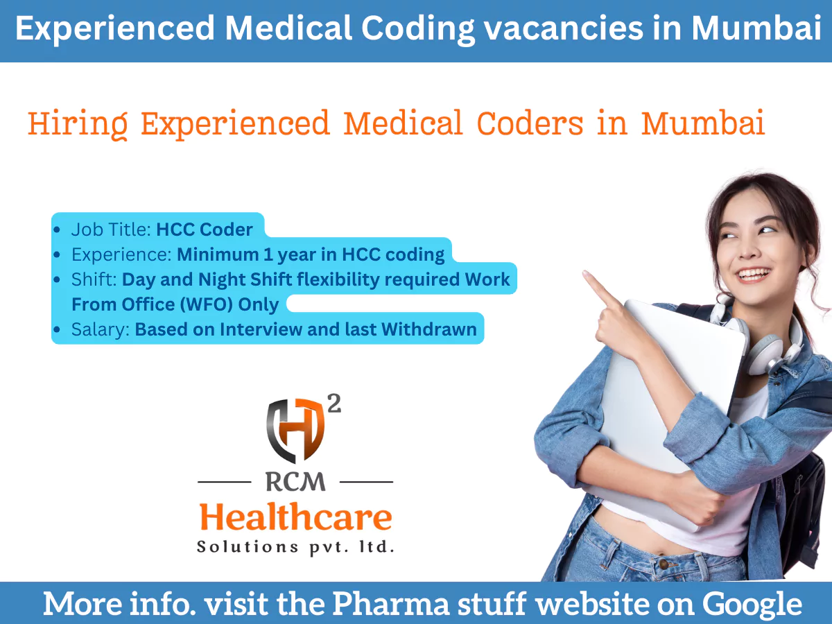 H2 RCM Healthcare Solutions Hiring Experienced Medical Coders in Mumbai