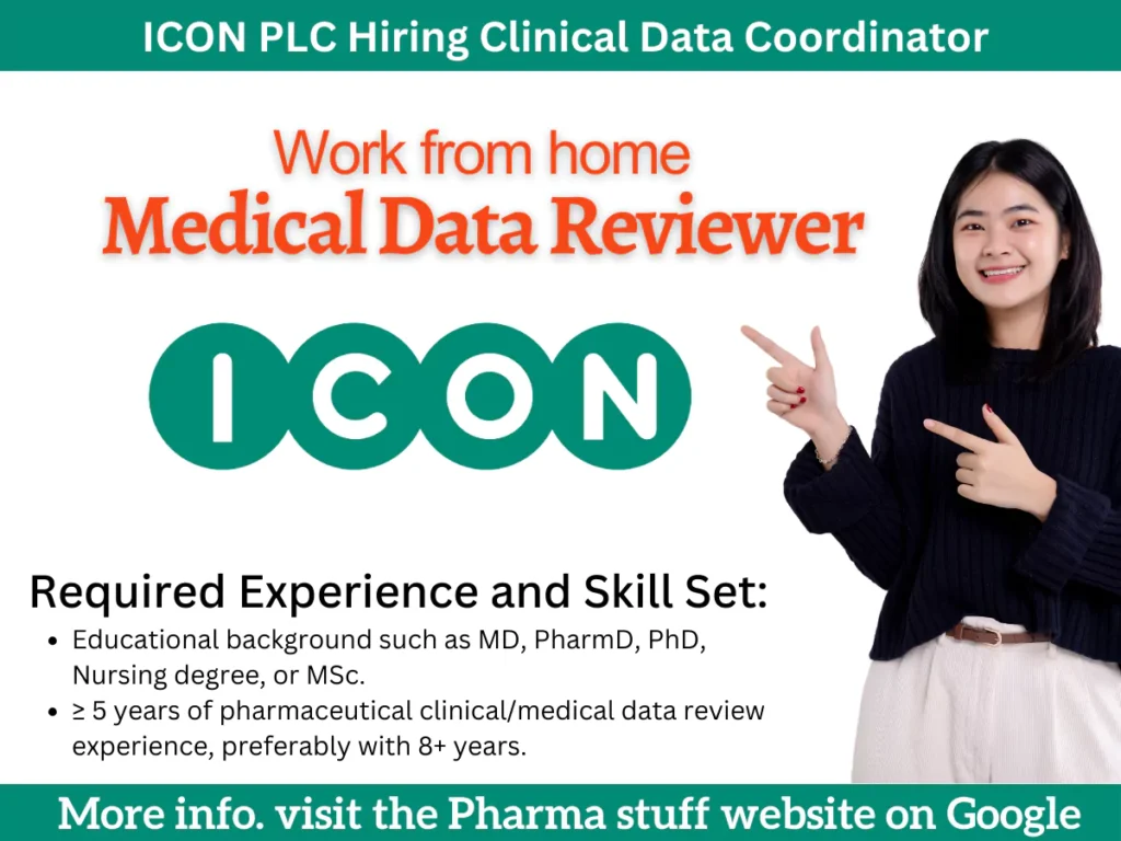 icon plc hiring remote medical data reviewer