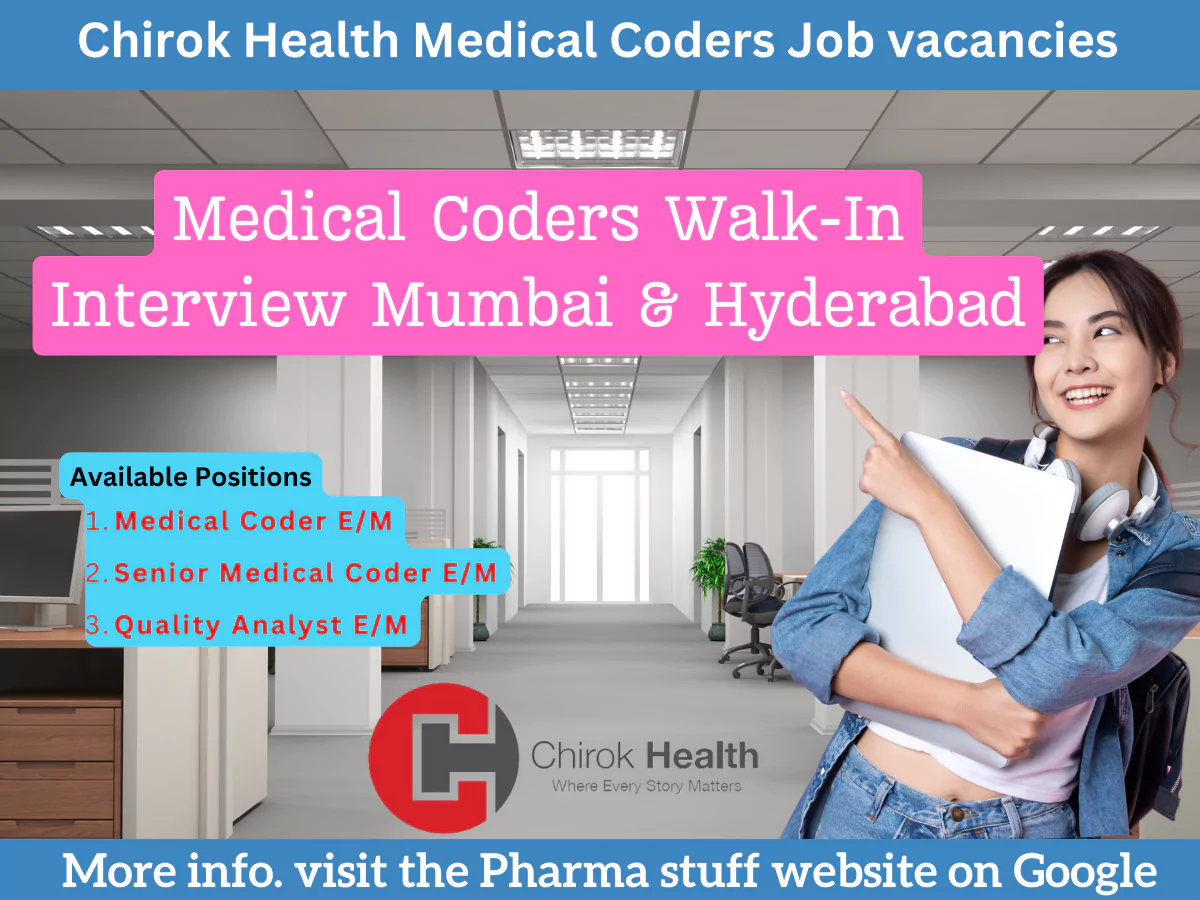 Chirok Health Medical Coders Walk-In Interview Mumbai & Hyderabad