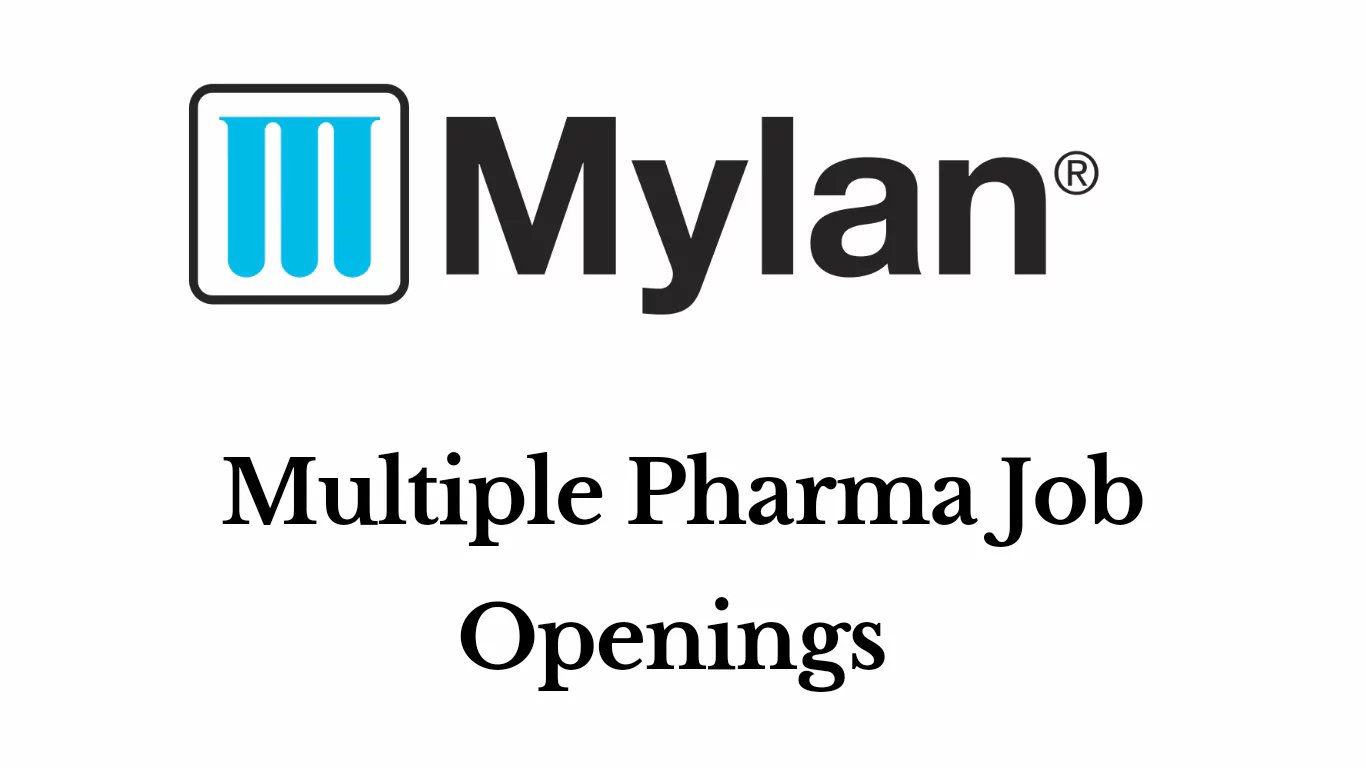 %titl mylan laboratories multiple pharmaceuticals job openings