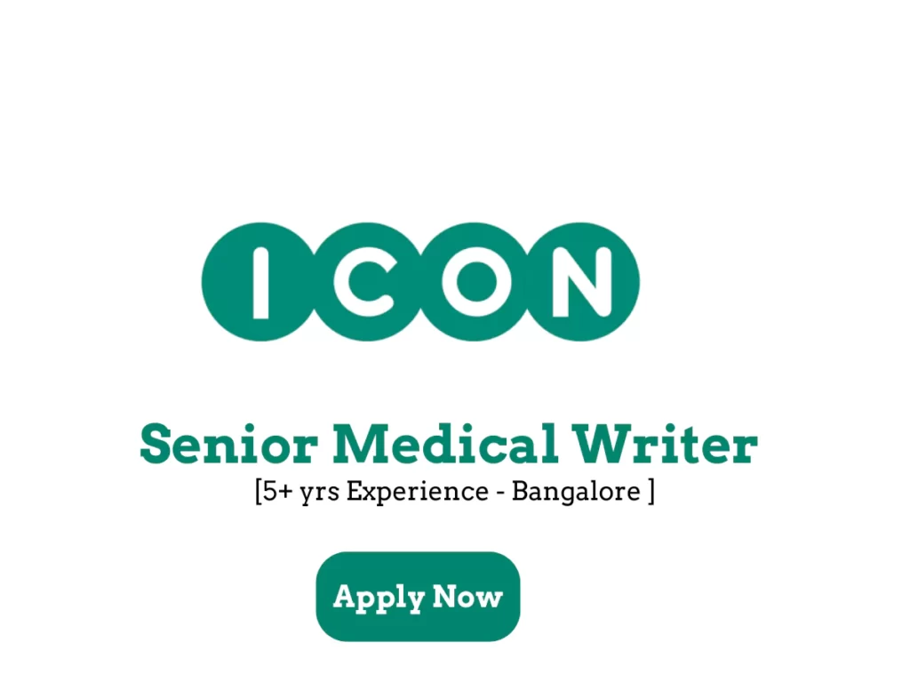 Icon Hiring - Senior Medical Writers