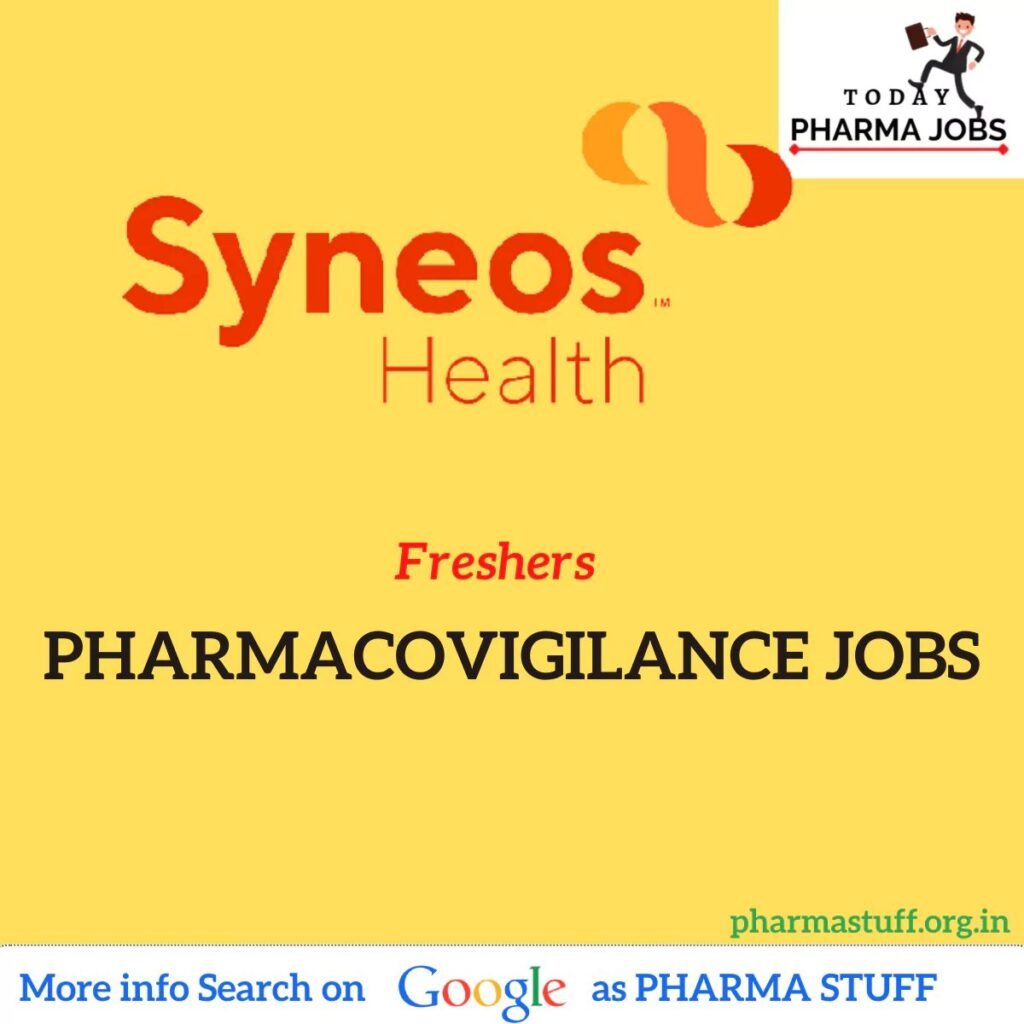 fresher pharmacovigilance jobs syneos health7820039996443963334.