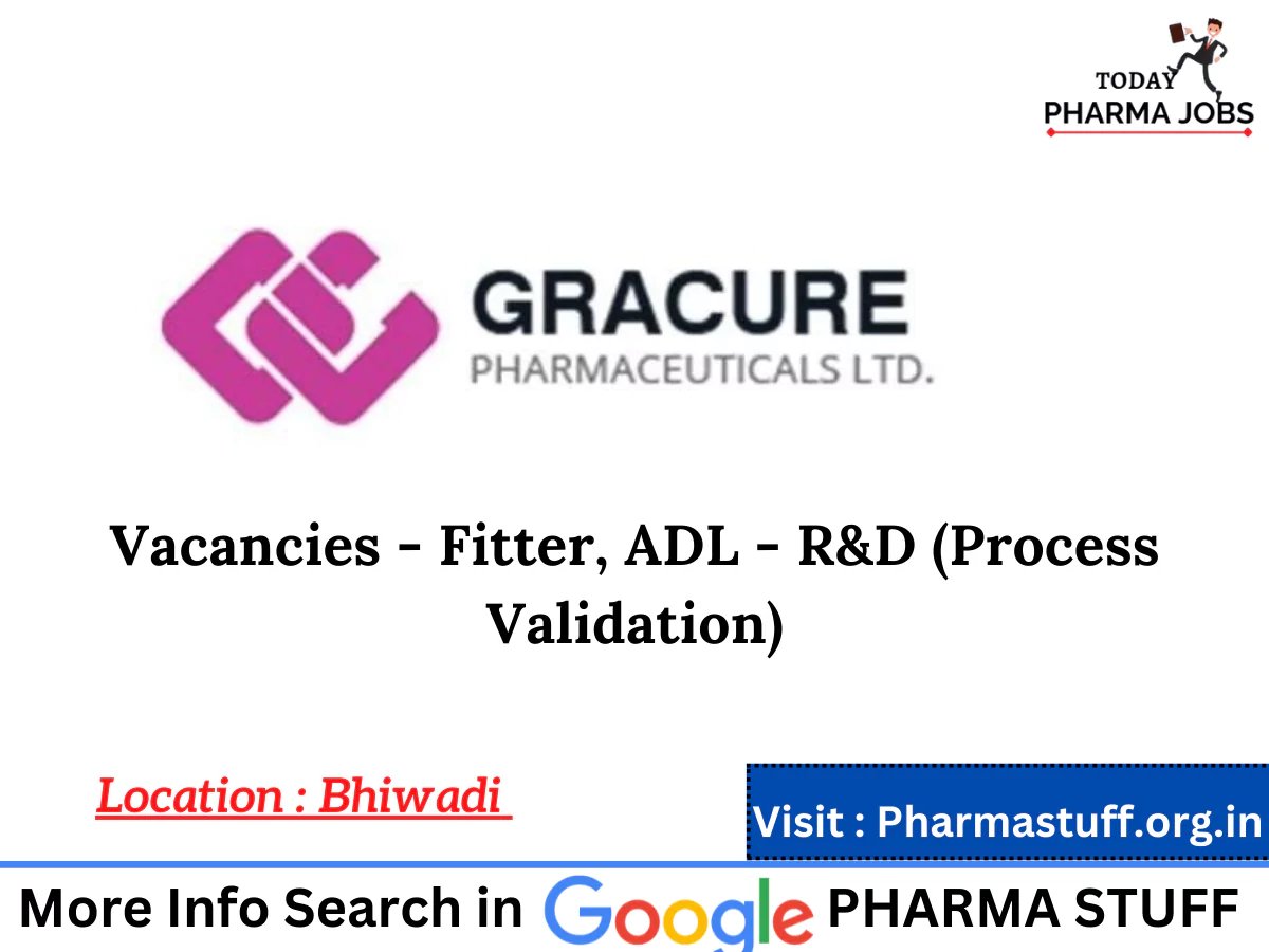 %titl gracure pharmaceuticals jobs fitter adl rd process va3740840383162138191