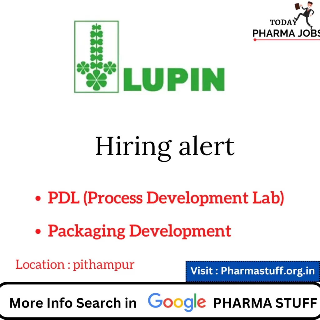 Lupin pharma jobs - Process Development Lab, Packing Development 2 lupin pharma jobs process development lab packing3156652172592639062 Lupin pharma jobs - Process Development Lab, Packing Development