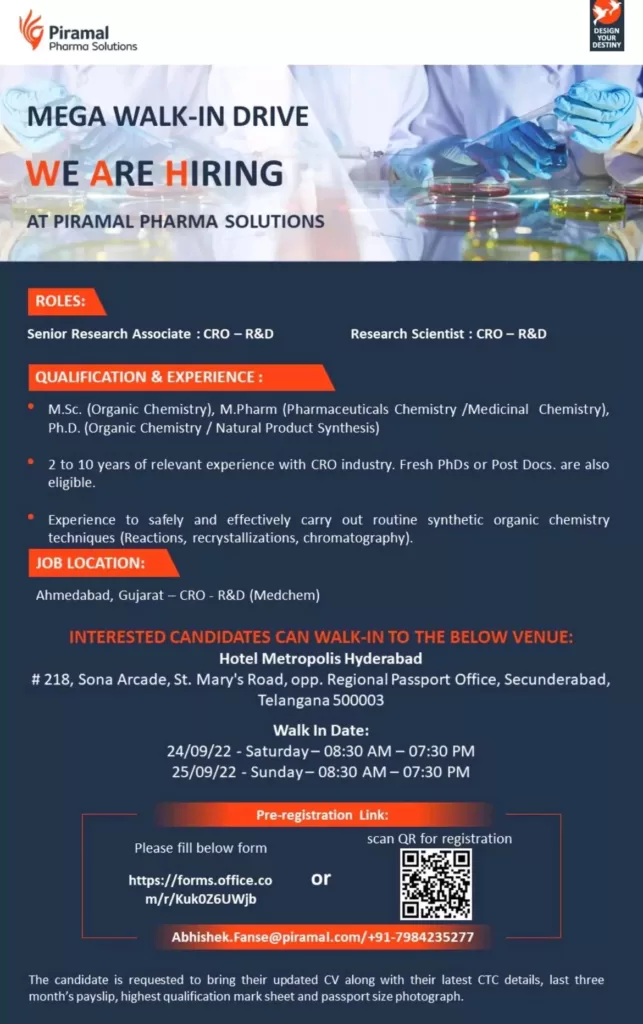 piramal pharma limited discovery solutions mega walk in5826538513936303401
