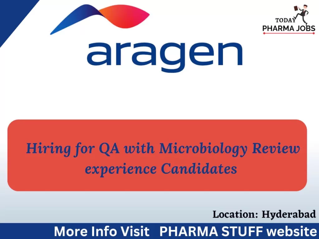 aragen lifesciences hiring for qa with microbiology reviewer2751202939584405516
