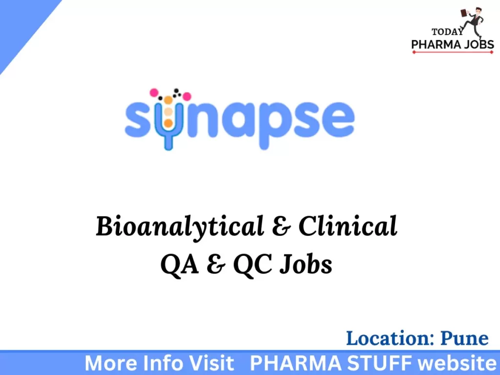 Bioanalytical & Clinical QA & QC Jobs - Synapse Labs 1 bioanalytical clinical qa qc jobs synapse labs5839167595159321715