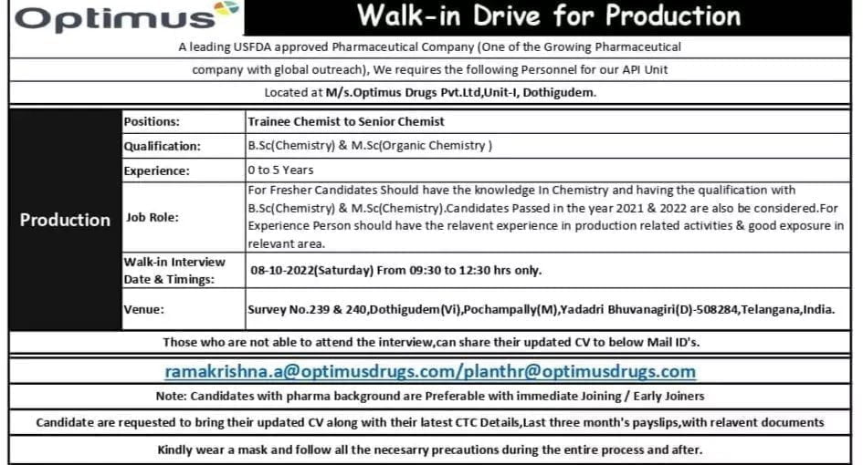 fresher production chemist job vacancies 4670970783996889937.