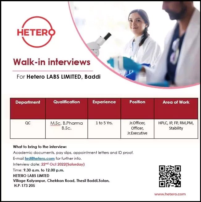 %titl hetero labs qc walk in interview baddi3065983955399601005