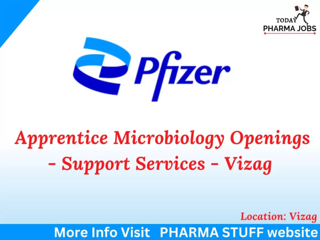 pfizer apprentice microbiology openings support services5676327023607765457