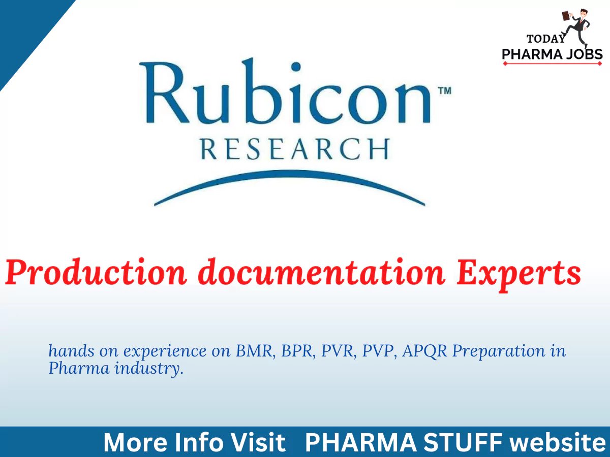 %titl rubicon research jobs production documentation