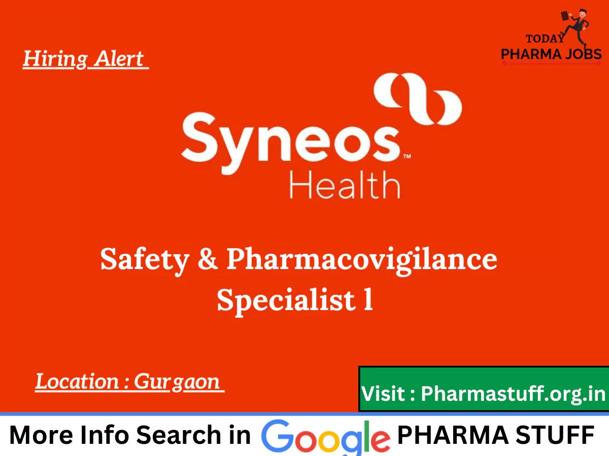 %titl syneos health safety pharmacovigilance specialist i1831435996186100869