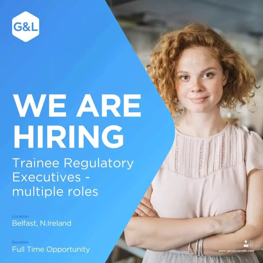 trainee regulatory executive job openings gl scientific5564939666328987343