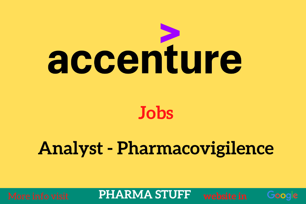 Accenture PV jobs - Analyst-Pharmacovigilence