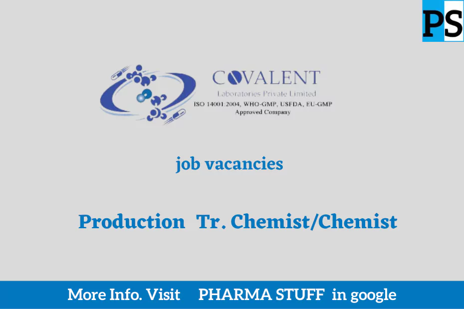 Covalent Laboratories job vacancies