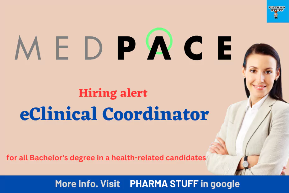 eClinical Coordinator job opportunities for all Bachelor's degree in a health-related candidates