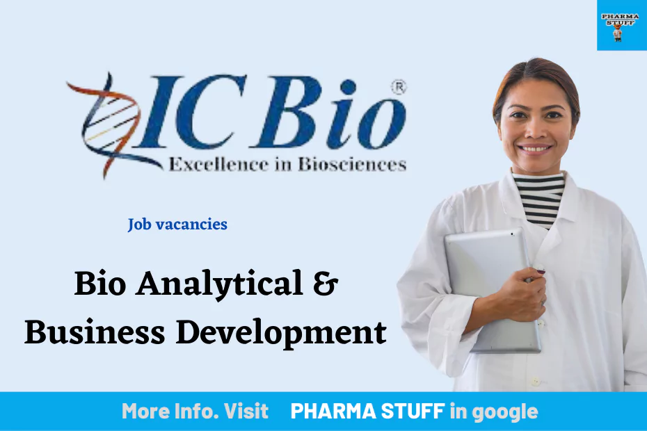 Icbio CRO hiring Bio Analytical and Business Development Department