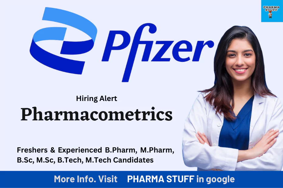 Pfizer Pharmacometrics Job vacancies for all life sciences candidates
