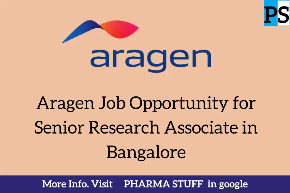 %titl aragen job opportunity for senior research associate in bangalore