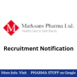 marksans pharma recruitment notification