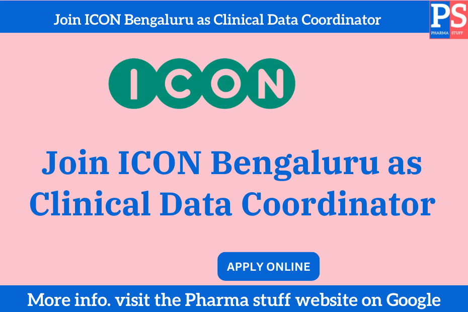 Clinical Data Coordinator Hiring at Icon Plc