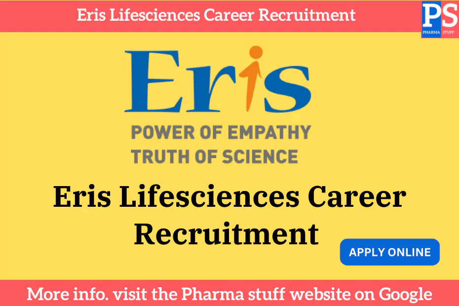 Eris Therapeutic Hiring QC (Microbiology, GLP / Finish Product) and EHS Professionals