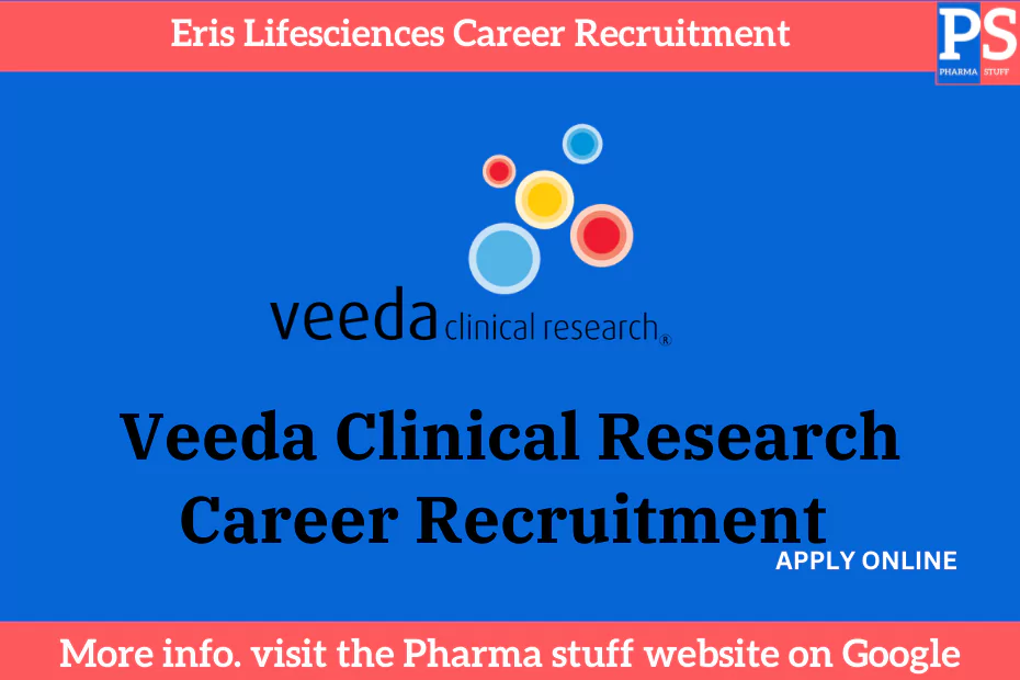 Veeda Clinical Research Career Recruitment