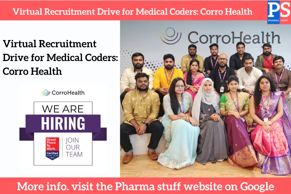 Virtual Recruitment Drive for Medical Coders: Corro Health
