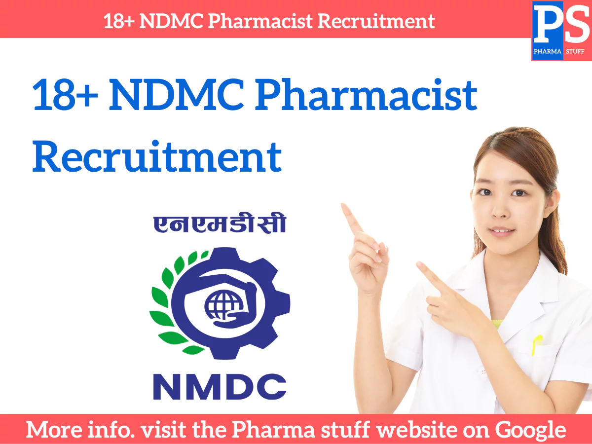 18+ NDMC Pharmacist Recruitment