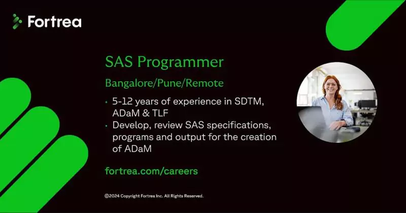 Fortrea Virtual Hiring Event for SAS Professionals