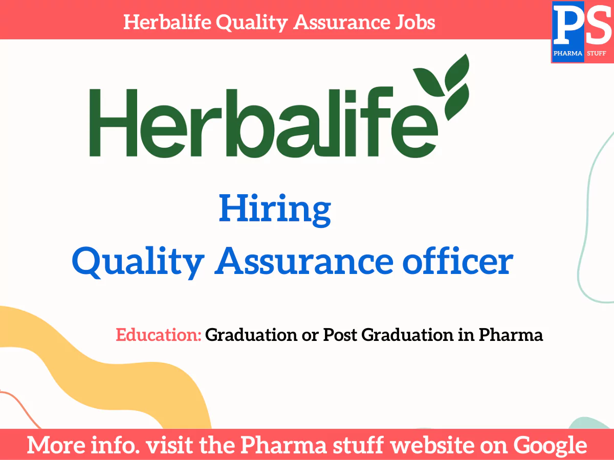 Herbalife Quality Assurance Jobs