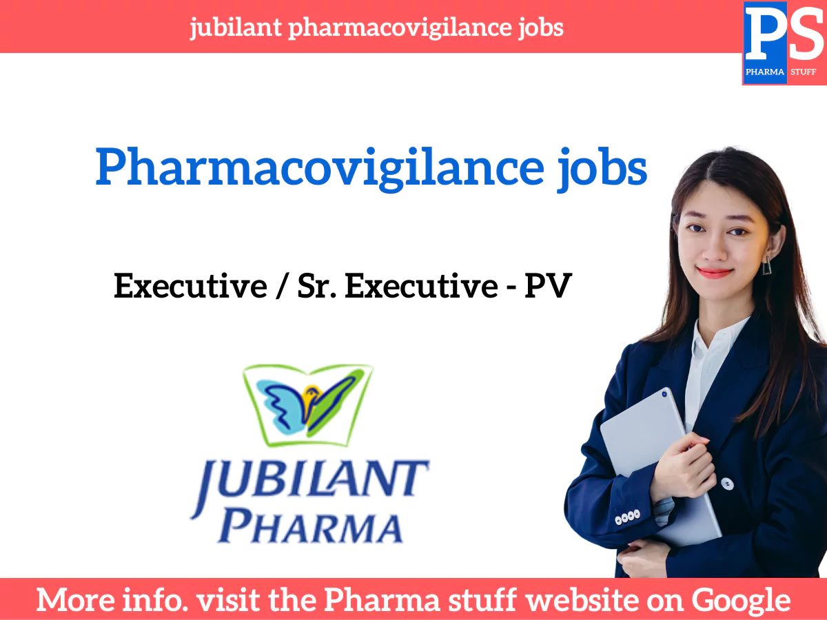jubilant pharmacovigilance jobs