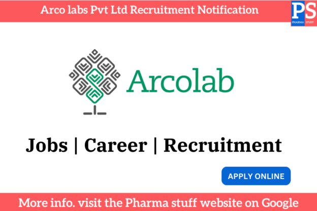 Arcolab Hiring Freshers - Plant Information Technology-Digital ...