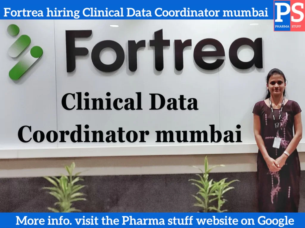 Fortrea hiring Clinical Data Coordinator mumbai