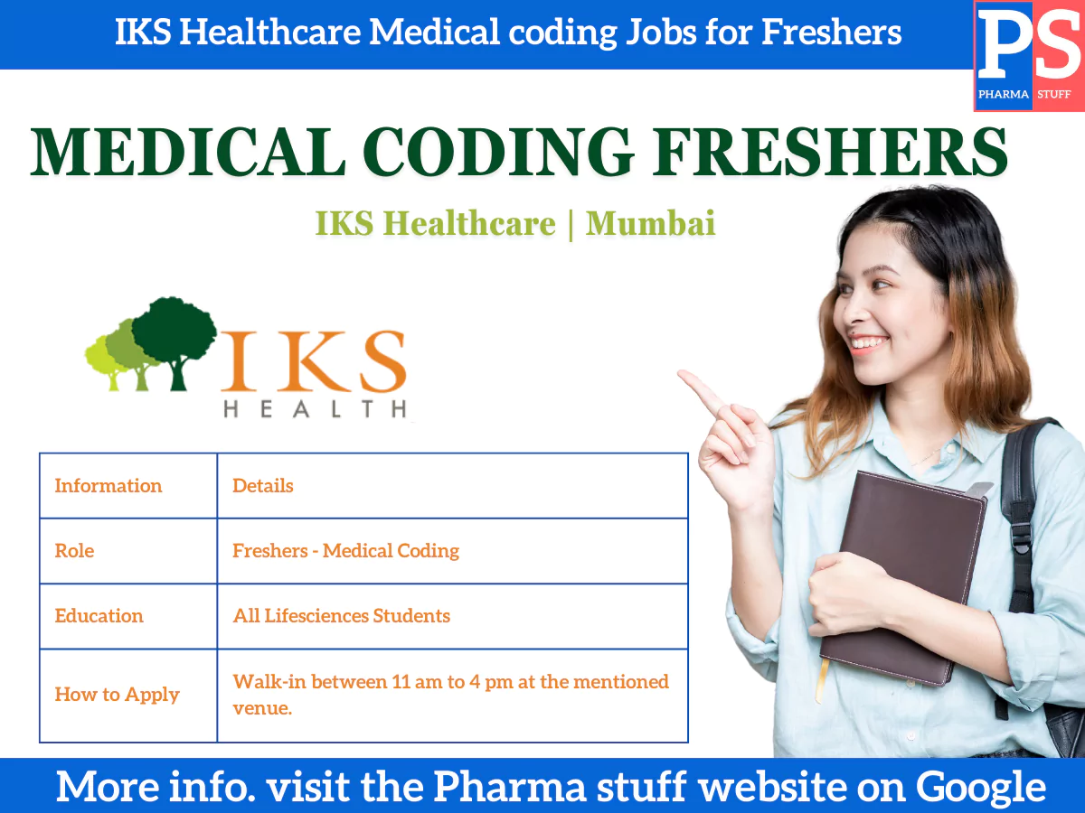 IKS Healthcare Medical coding Jobs for Freshers