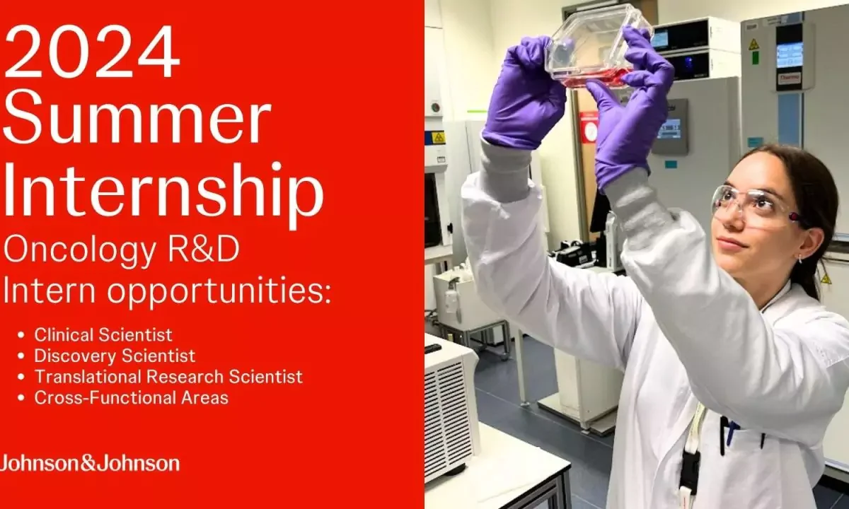 Johnson & Johnson's Summer Internship in Research and Development