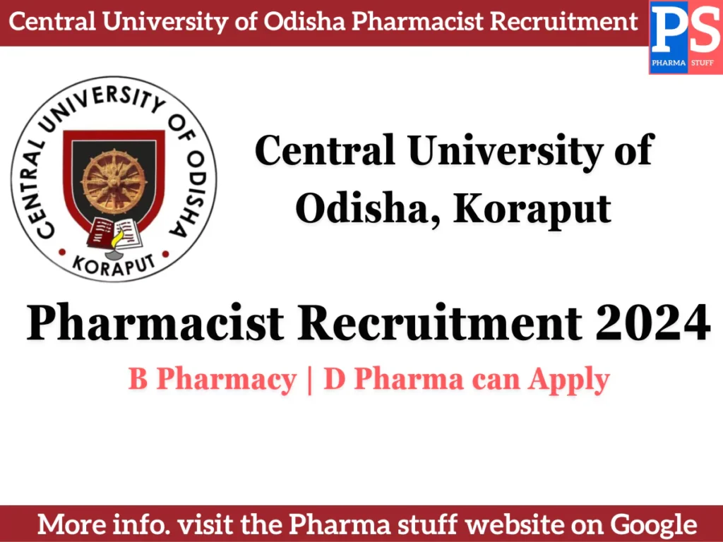 Central University of Odisha - Employment Notification for Non-TeachingAcademic Positions