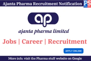 Ajanta Pharma Hiring for Quality Assurance and Quality Control Roles