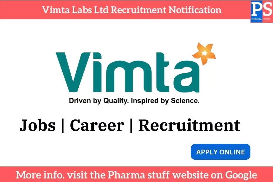 multiple research scientist vacancies at vimta labs ltd 65b0c8f716b72