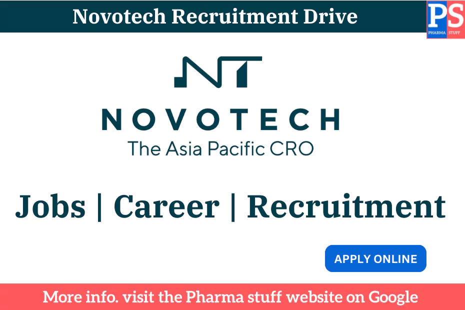 Novotech Recruitment Drive
