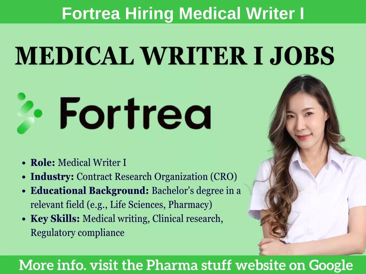 Fortrea's Elite Team Medical Writer I Positions Available in Mumbai & Pune