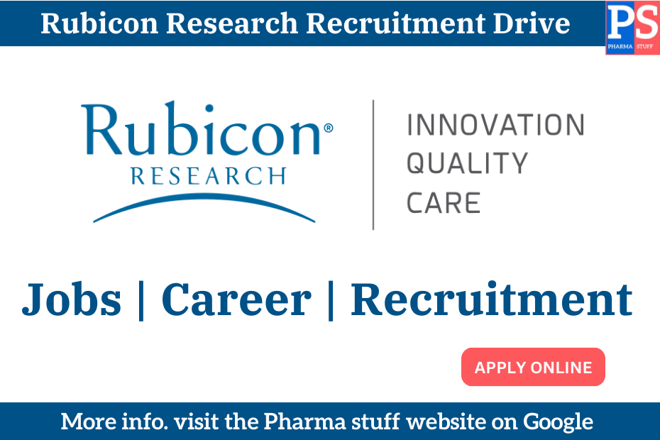 Rubicon Research Recruitment Drive