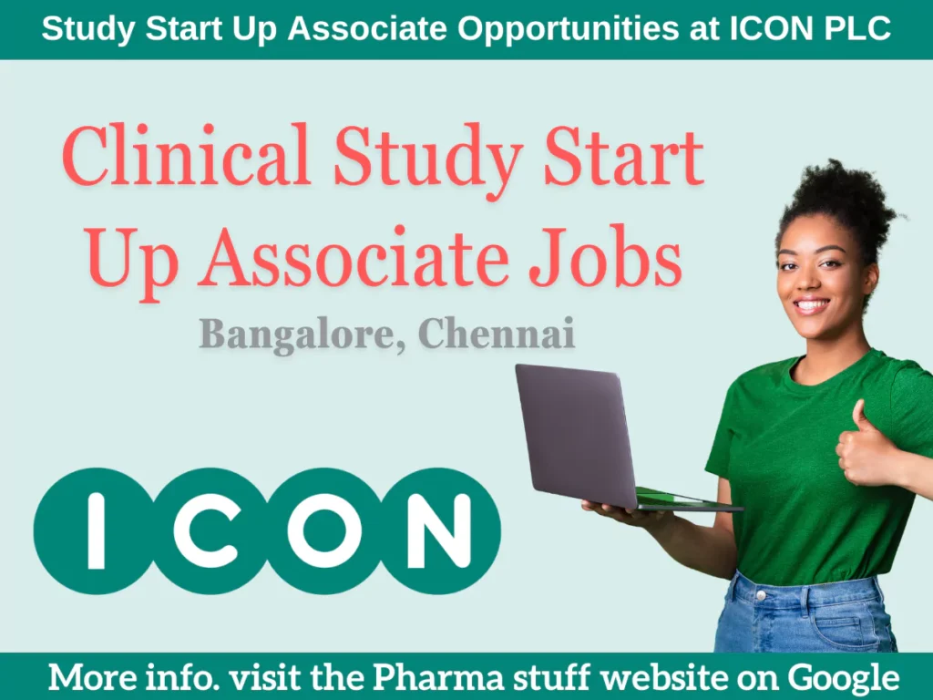 Study Start Up Associate Opportunities at ICON PLC