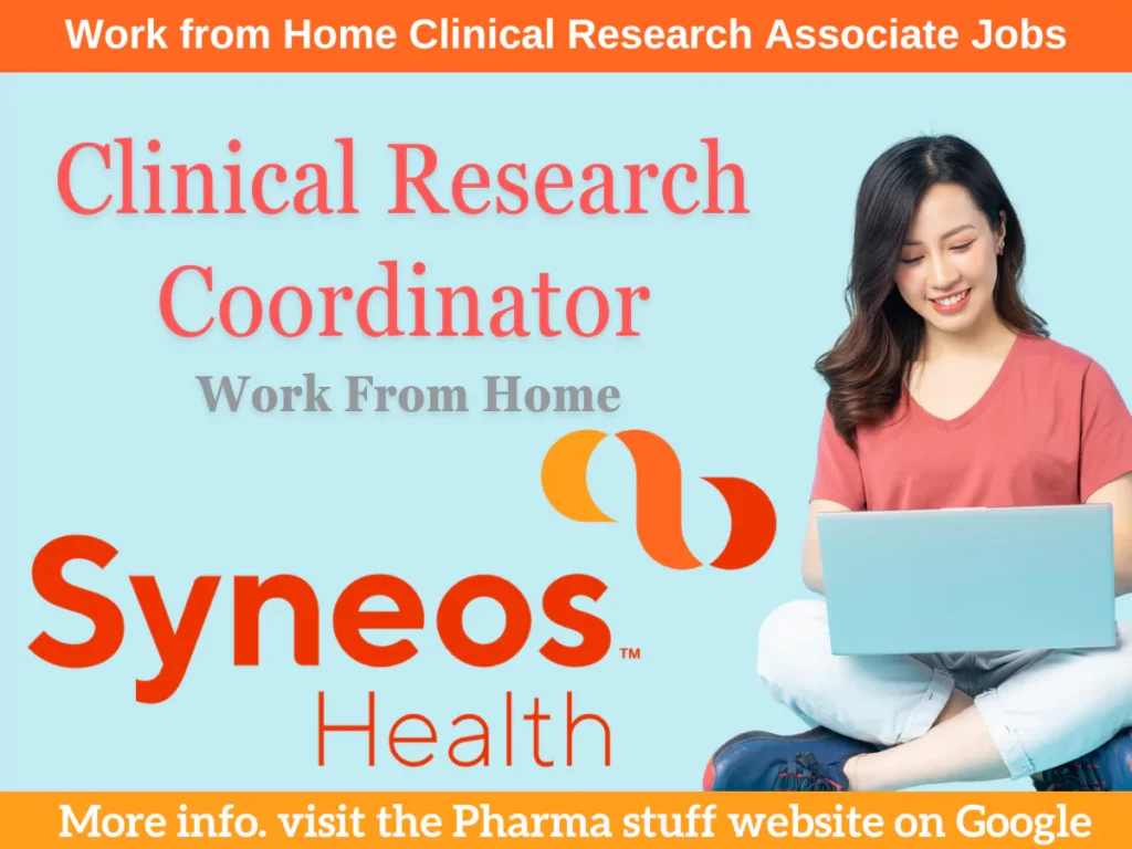 Work from Home Clinical Research Associate Opportunities at Syneos Health