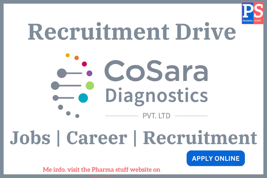 CoSara Diagnostics Recruitment - Job vacancies