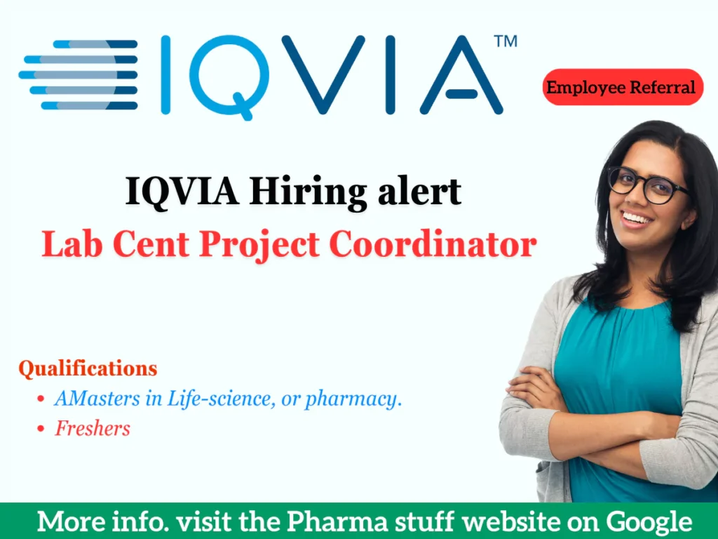 IQVIA Hiring Lab Cent Project Coordinator | Apply Now!